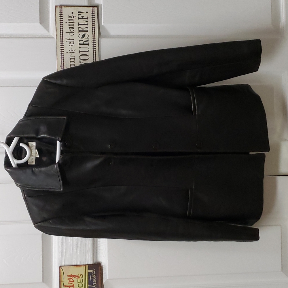 Casual Corner leather jacket